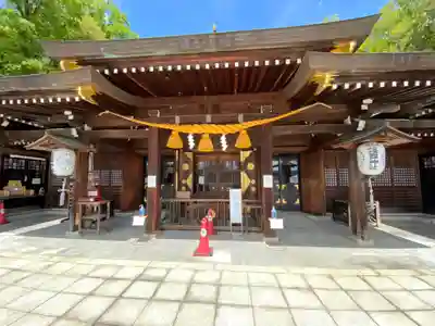 福島縣護國神社の本殿・本堂