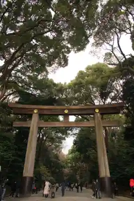 明治神宮の鳥居