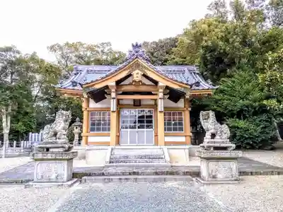 八幡社（久米八幡社）の本殿・本堂