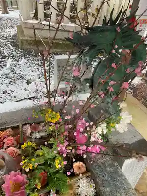 西宮八幡宮の手水舎