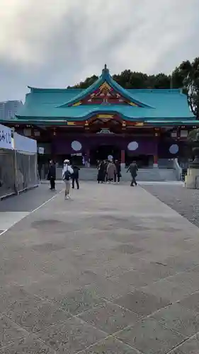 日枝神社の本殿・本堂