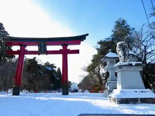 盛岡八幡宮の鳥居