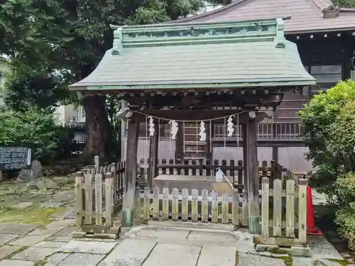 天祖神社の手水