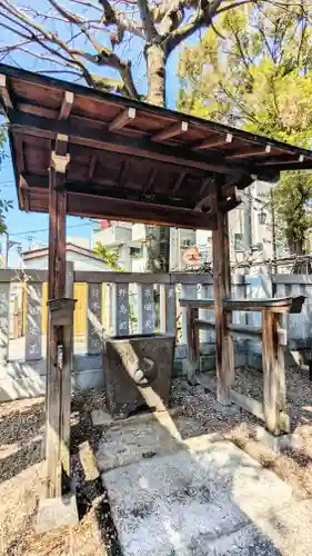尾久八幡神社の手水舎