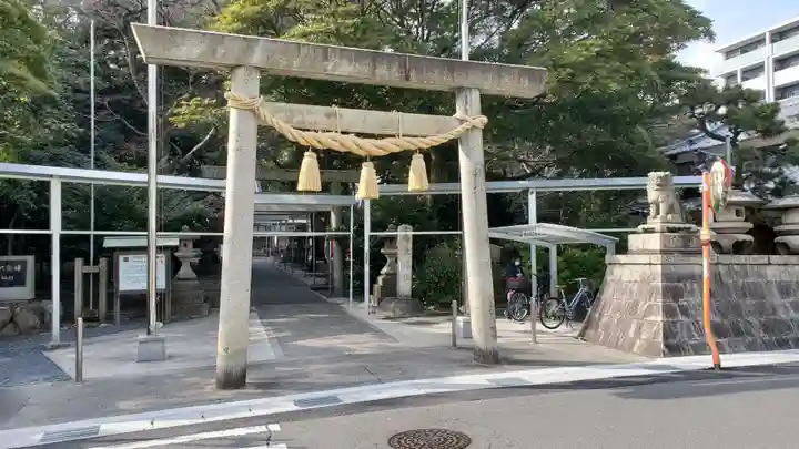 鵜森神社の鳥居