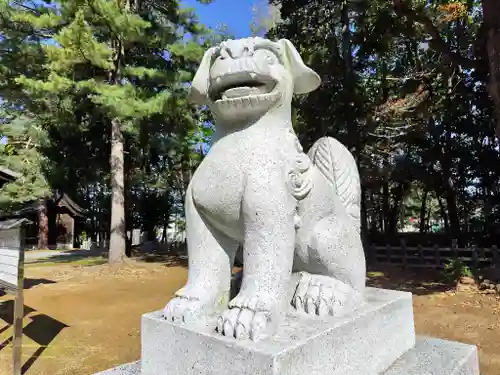 鷹栖神社の狛犬