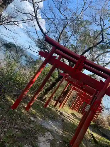 立岩稲荷神社の鳥居