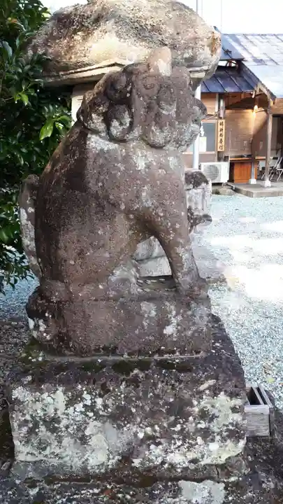秋保神社の狛犬