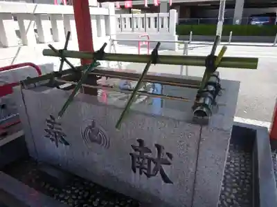 東京羽田 穴守稲荷神社の手水舎