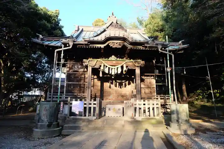 諏訪神社の本殿・本堂