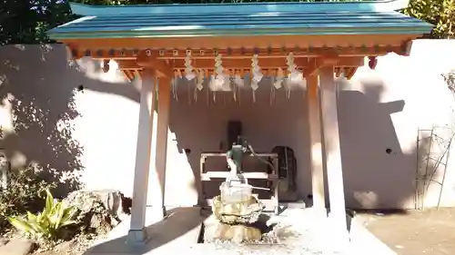 下神明天祖神社の手水舎