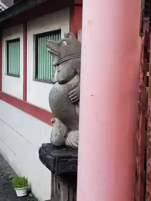 柳森神社の狛犬