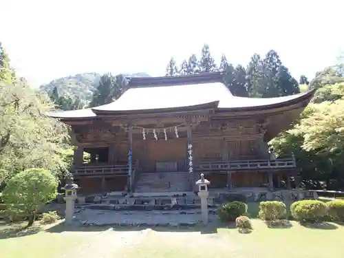 若狭神宮寺の本殿