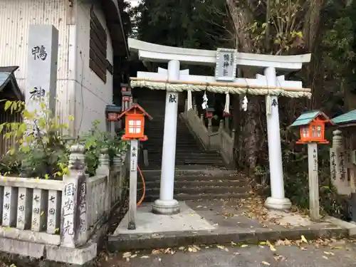 鴨神社の鳥居