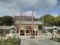 愛知縣護國神社の山門・神門