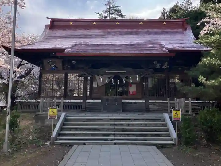 長者山新羅神社(青森県)