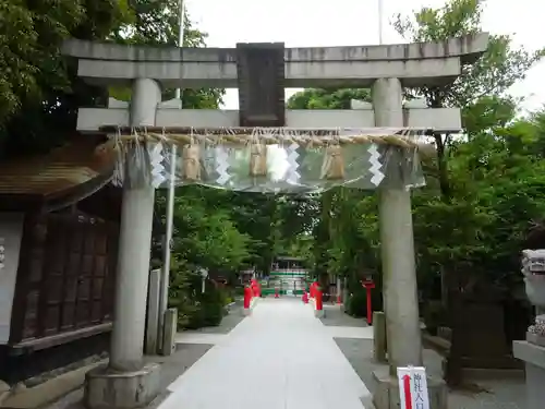 鈴鹿明神社の鳥居