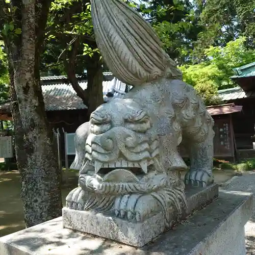 新田神社の狛犬