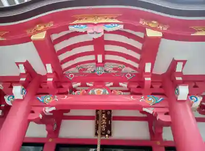 成子天神社の本殿・本堂