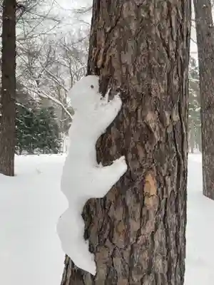 北海道神宮の像