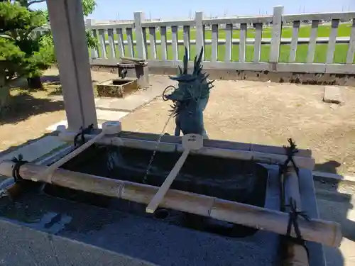 佐野神社の手水