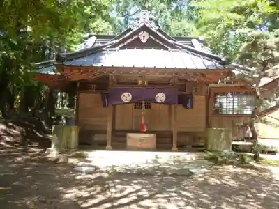 小原神社の本殿・本堂