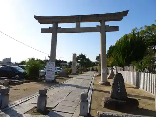 赤穂大石神社の鳥居