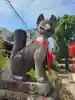 稲荷神社の狛犬