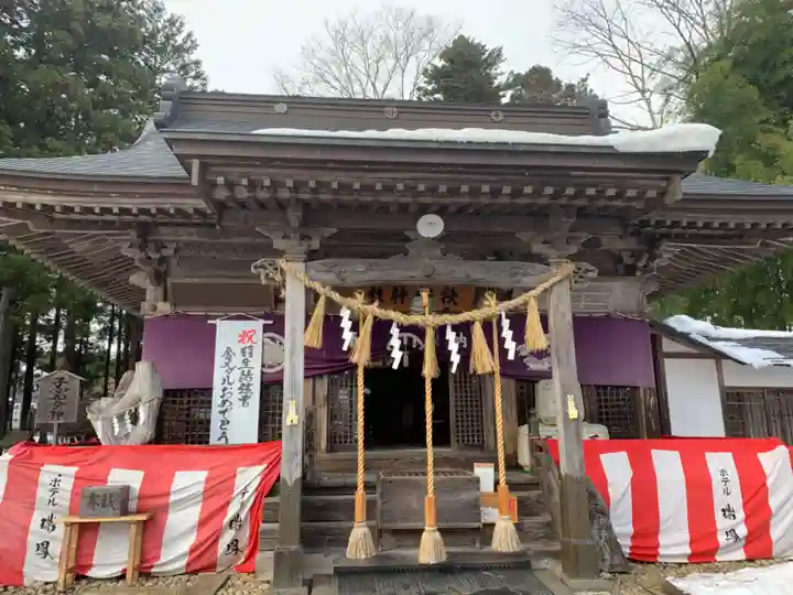 秋保神社の本殿・本堂