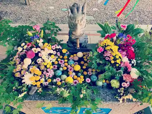 滑川神社 - 仕事と子どもの守り神の手水舎
