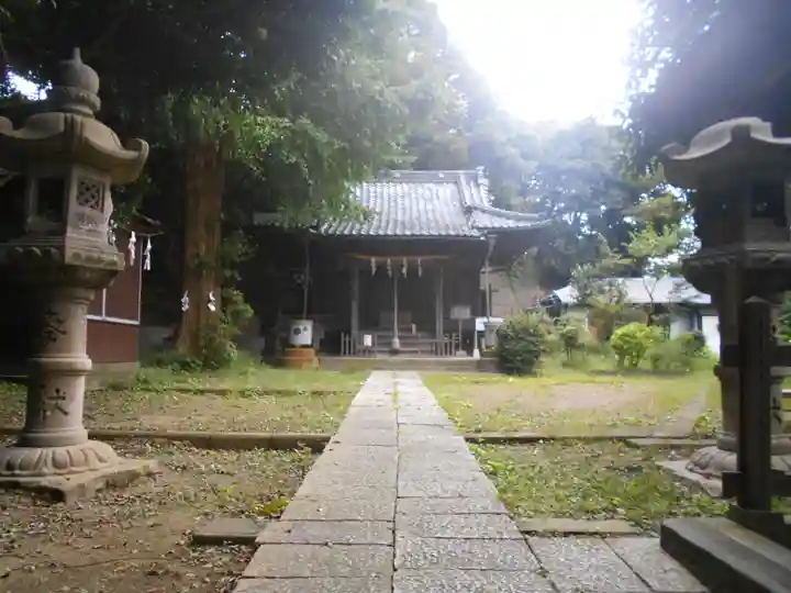 中里神社の本殿・本堂