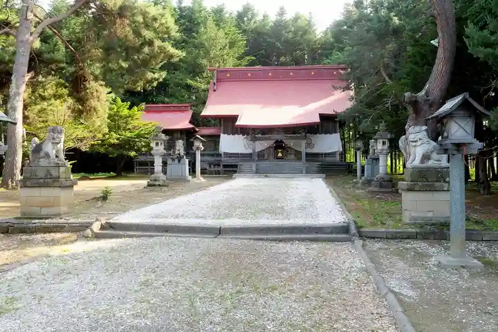 網走神社の本殿・本堂