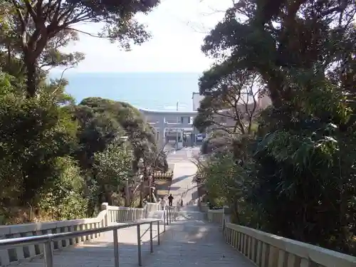 大洗磯前神社の景色