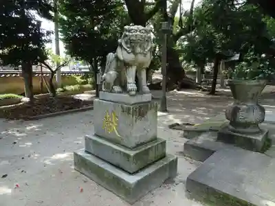 二日市八幡宮の狛犬