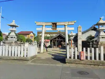 八剣社（中野八剣社）の鳥居