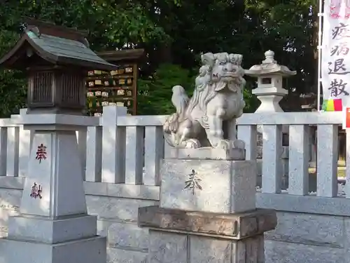 旭鎮守八幡神社の狛犬