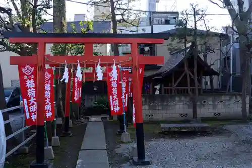 蛇窪神社の鳥居