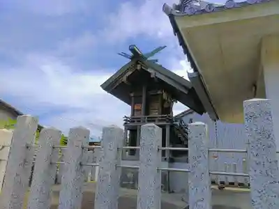 白山社の本殿・本堂