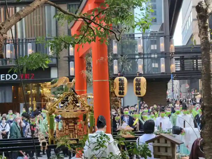 福徳神社(芽吹稲荷)のお祭り