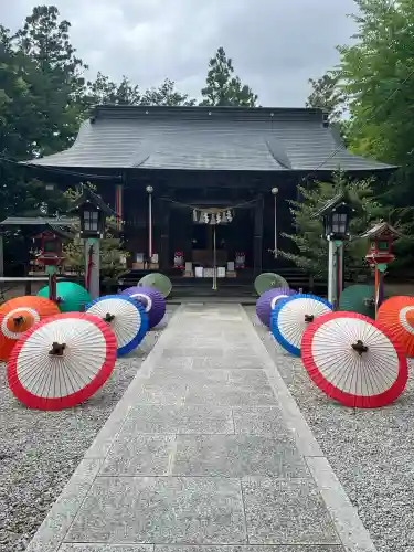 滑川神社 - 仕事と子どもの守り神(福島県)