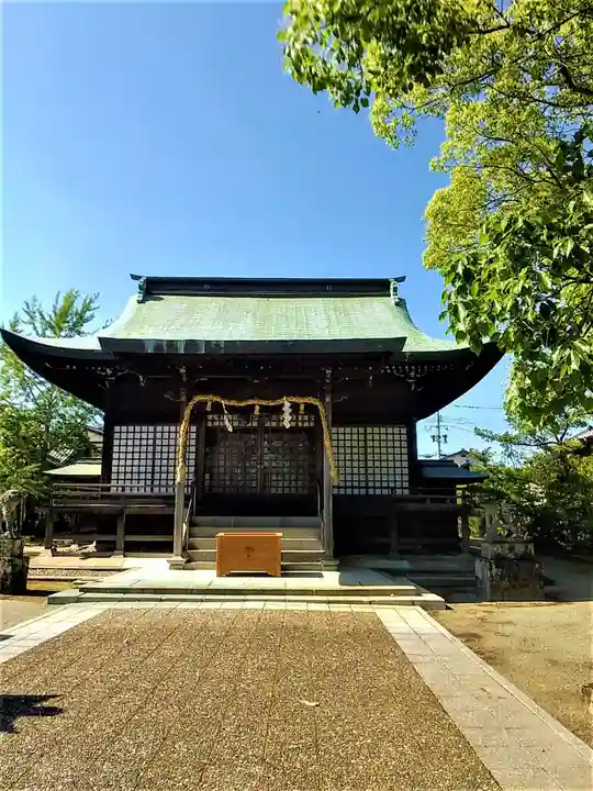 志賀神社の本殿・本堂