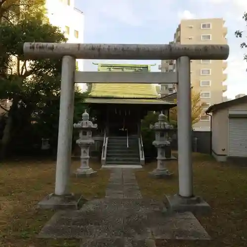船堀日枝神社の鳥居
