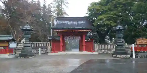 一之宮貫前神社の山門・神門