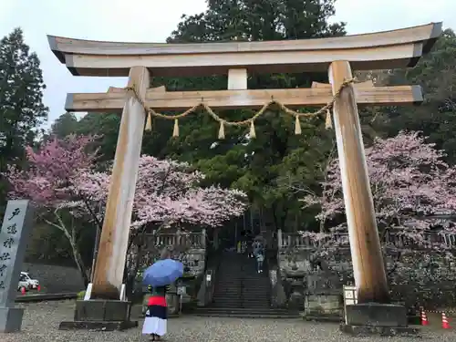 戸隠神社中社の鳥居