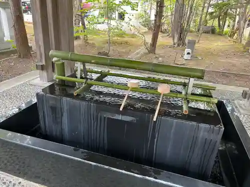 岩見澤神社の手水