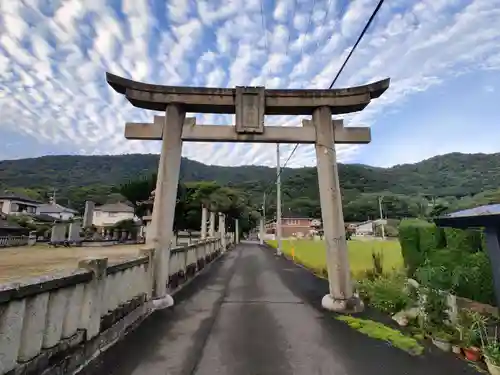 大麻神社の鳥居