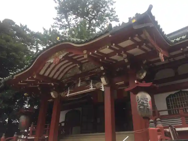 法華経寺の本殿・本堂