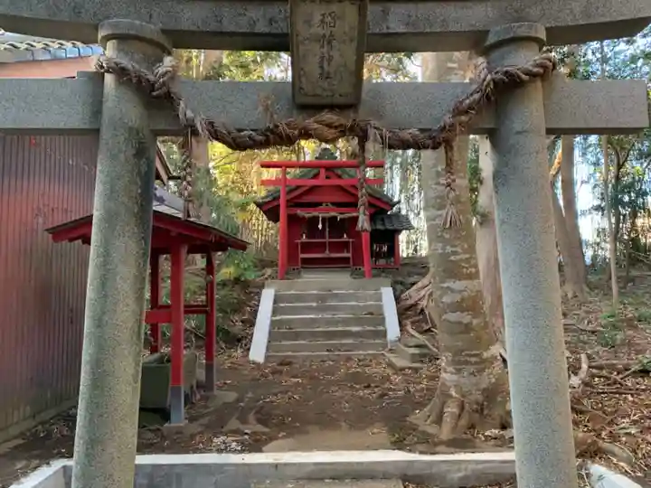 稲荷神社の鳥居