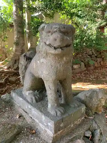 笠上神社の狛犬