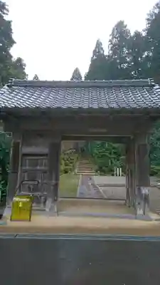 蓮華寺の山門・神門